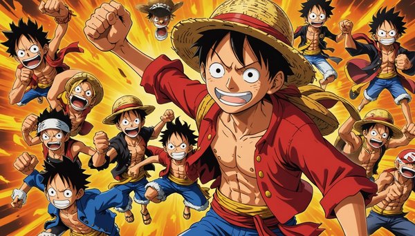 Luffy de One Piece : évolution, impact culturel et attrait de ses posters
